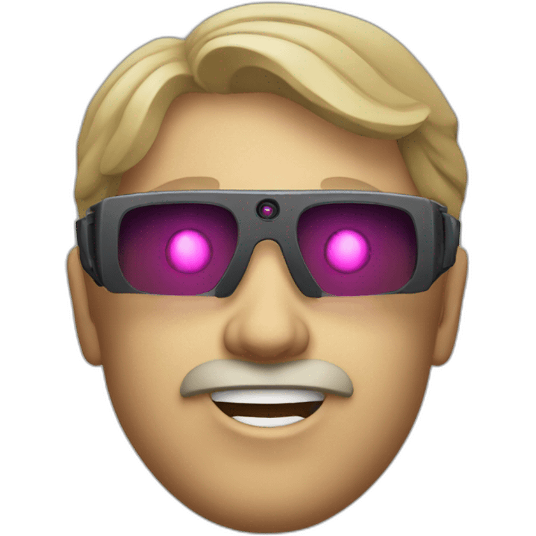 Laser emoji