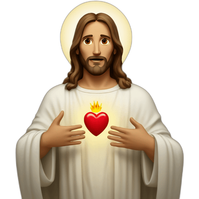 Sacred heart of Jesus emoji