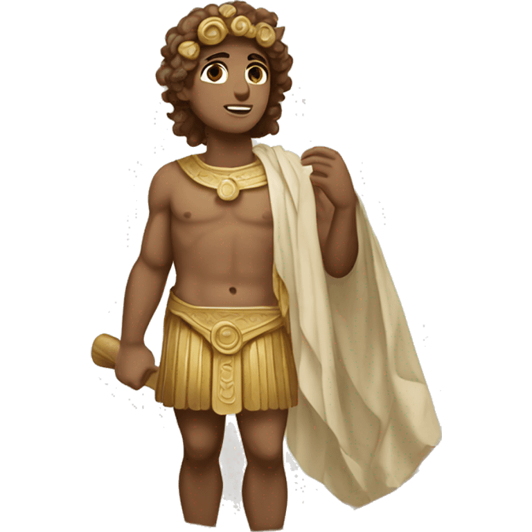 Apollo from anciet Greece and Greek mythology emoji