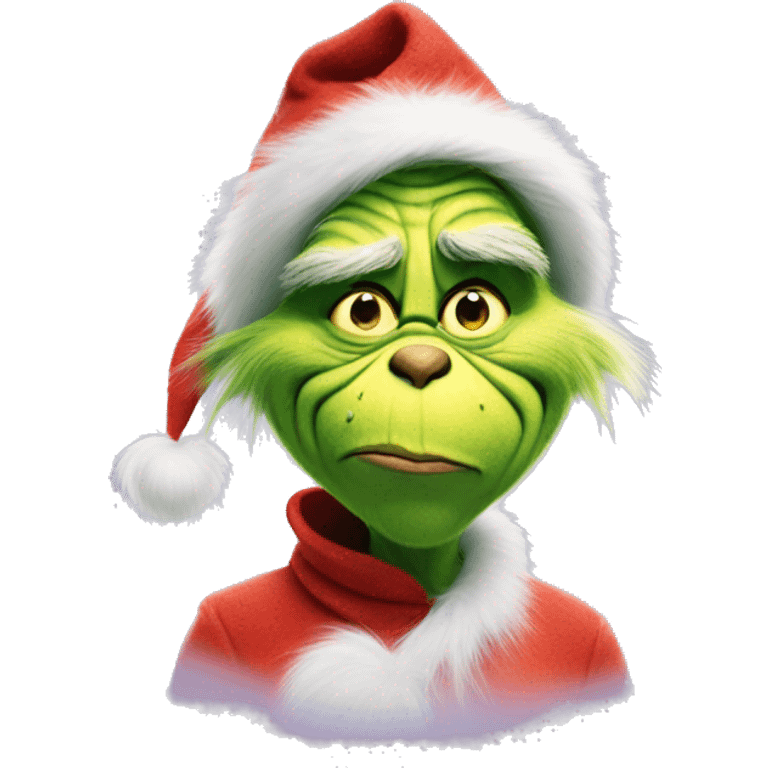 The grinch emoji