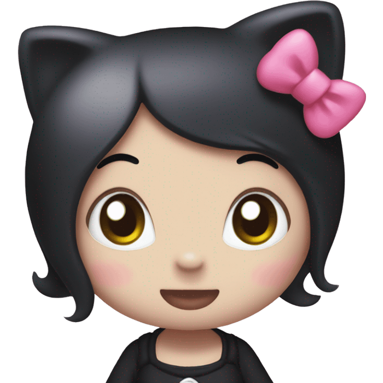 hello kitty and kuromi+ç emoji