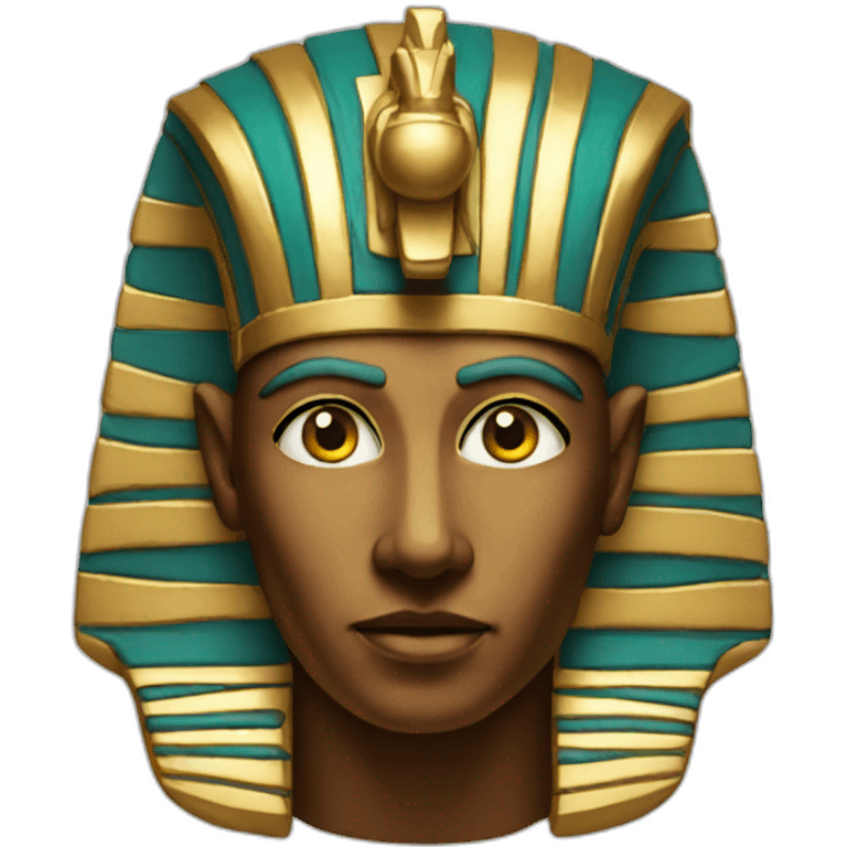 Pharaoh head emoji