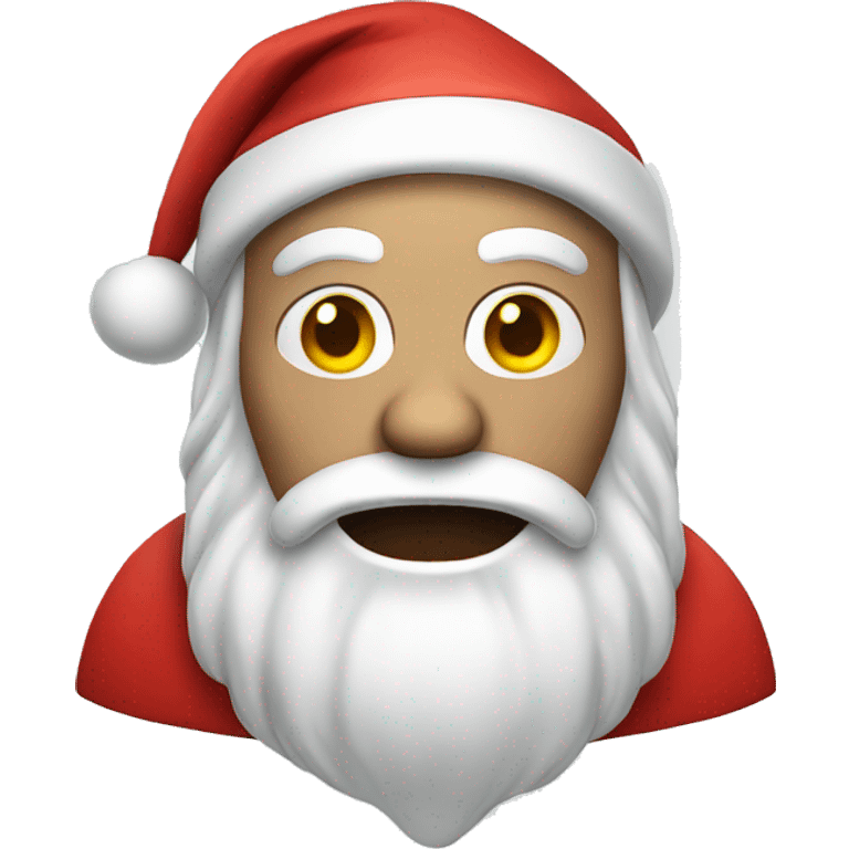 scary santa emoji