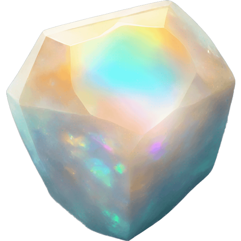 Opal stone emoji