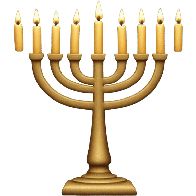 Big menorah  emoji