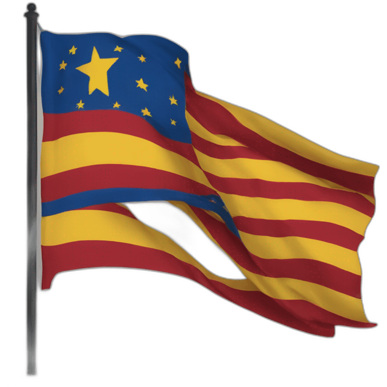 Bandera catalana emoji