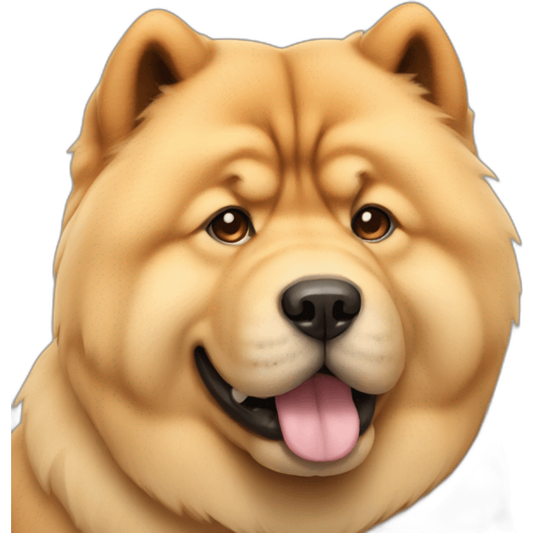 chow chow dog emoji