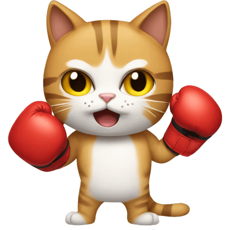 boxing cat emoji