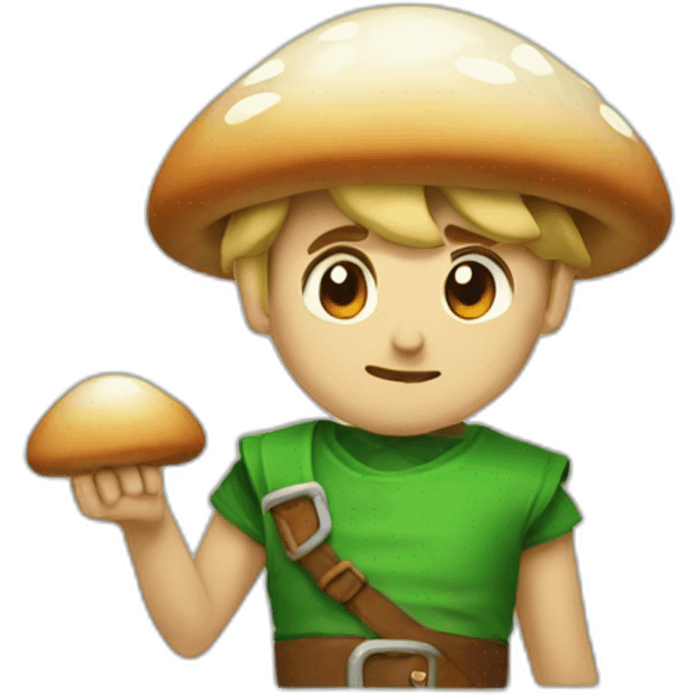 Link-eat-mushrooms emoji