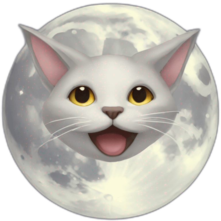 cat moon emoji