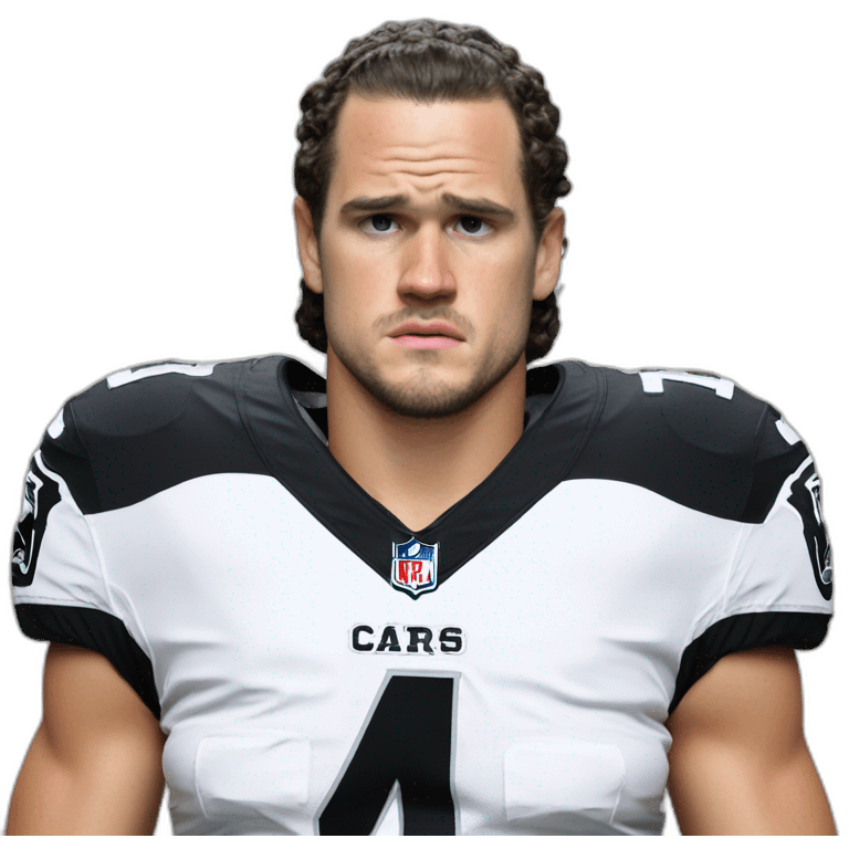 very sad derek carr  emoji