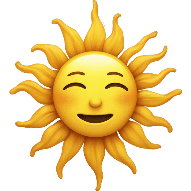 Sun emoji