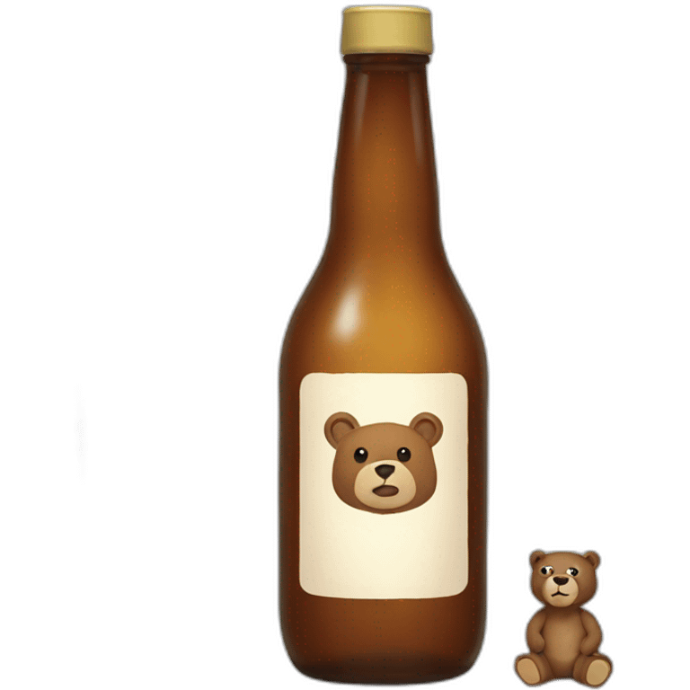 BOTTLE BEAR emoji