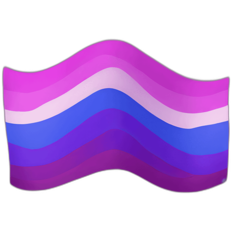 bisexual flag emoji