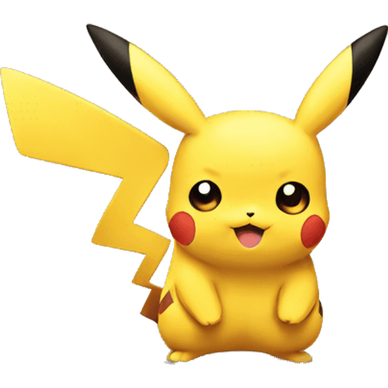 Cute Pikachu emoji