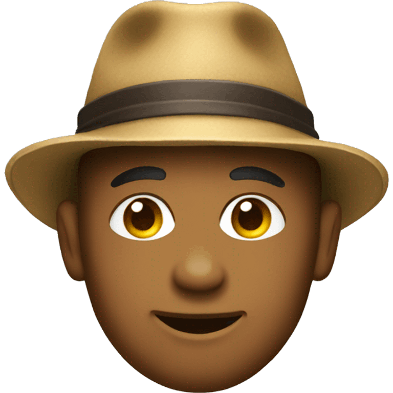 Issamezany with a hat on emoji