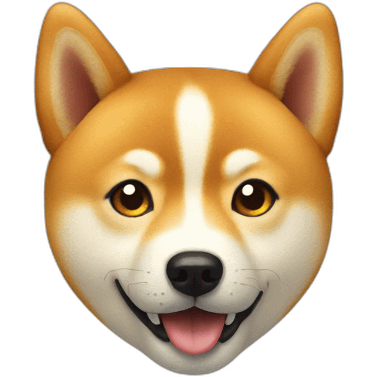 shiba inu face emoji