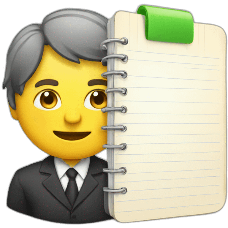 agenda emoji