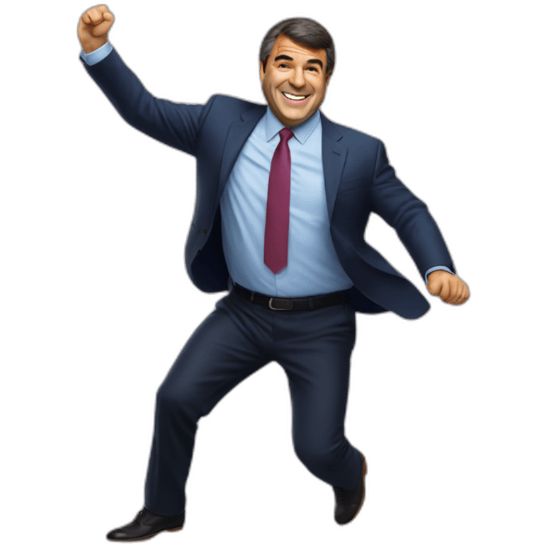 Joan Laporta dancing emoji