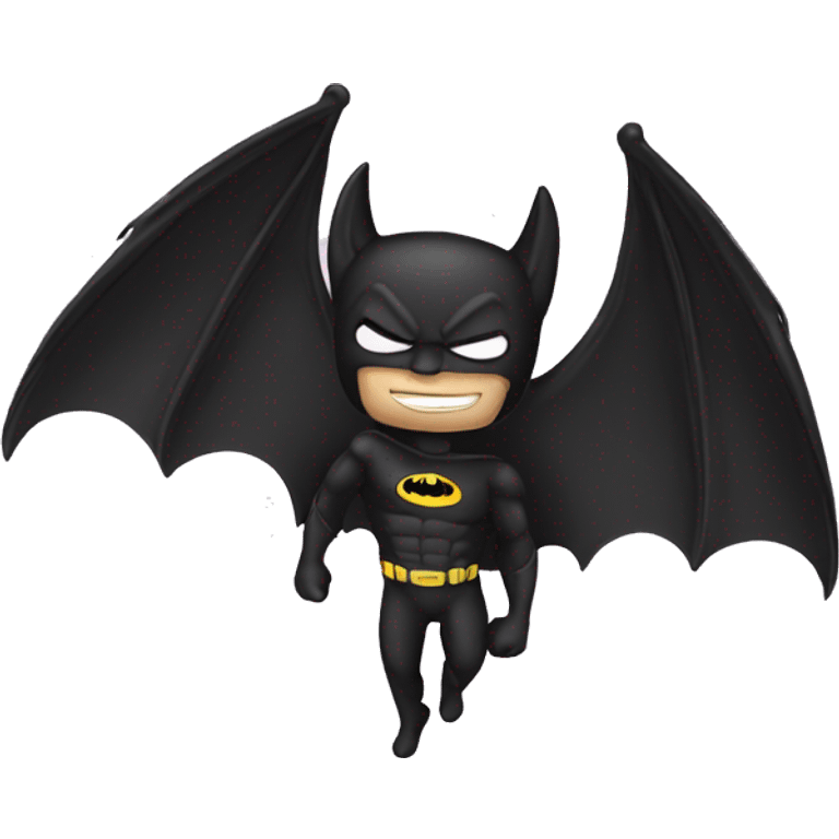 Bat man emoji