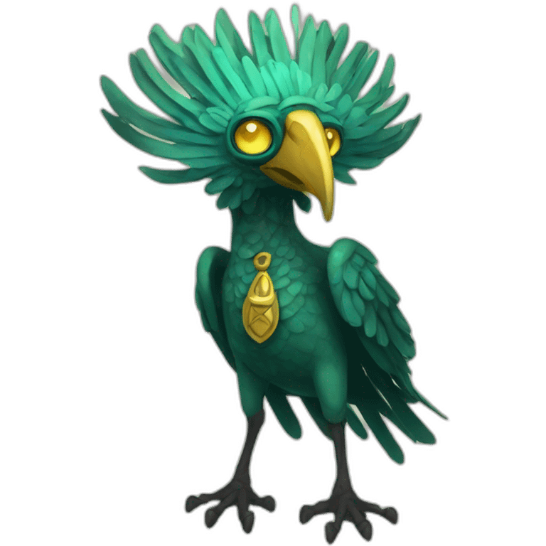 Eldritch Egyptian bird god emoji