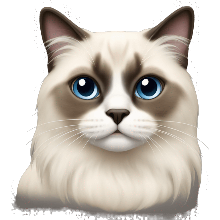 birman cat emoji