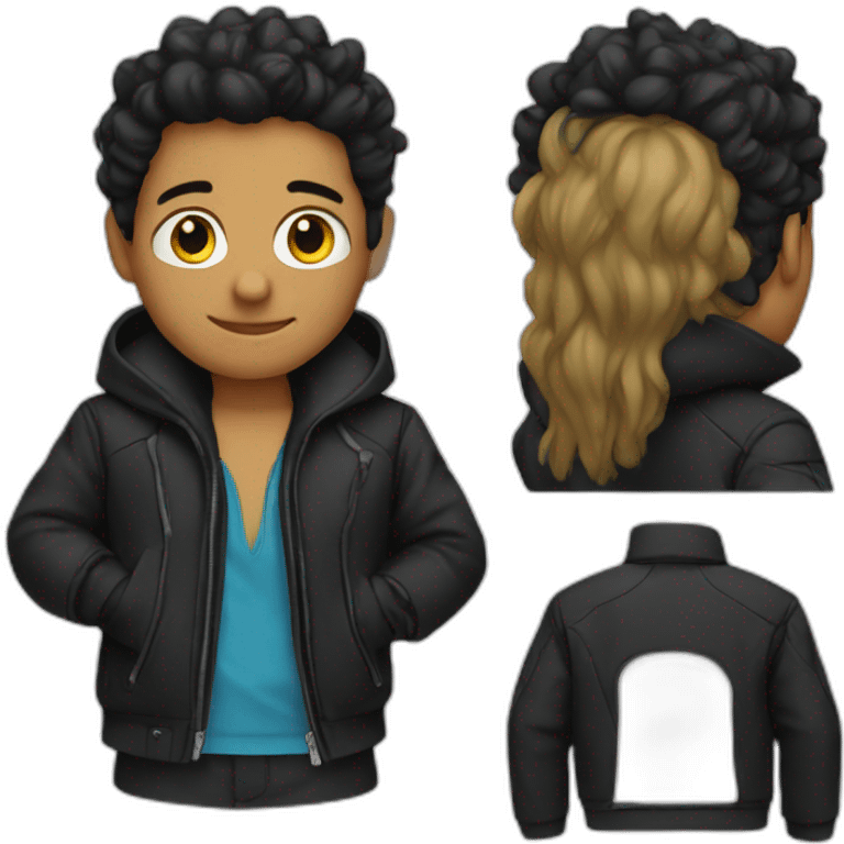 black jacket emoji