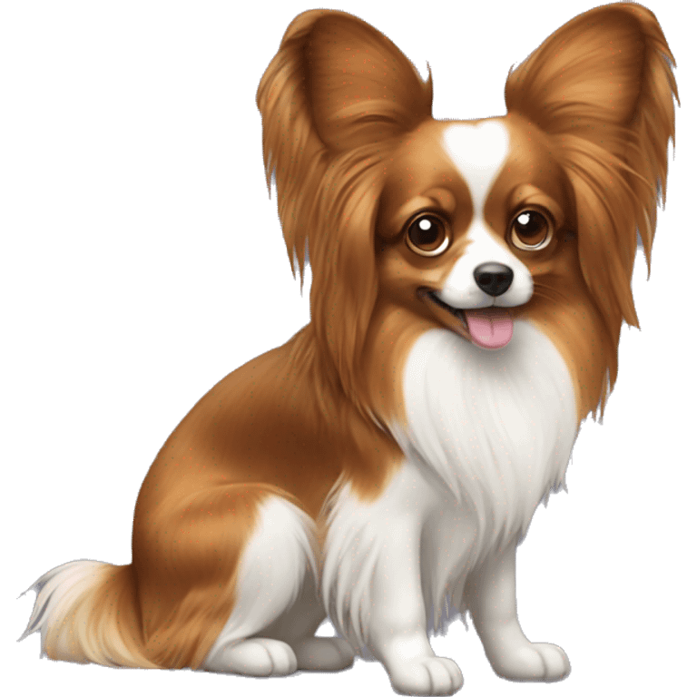 Papillon dog emoji