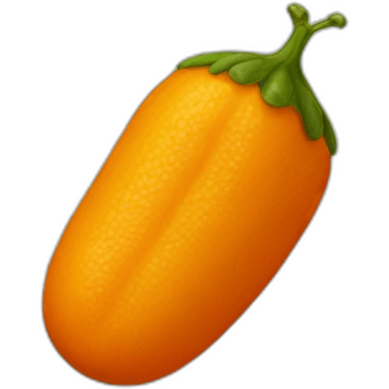 orange-pickle emoji