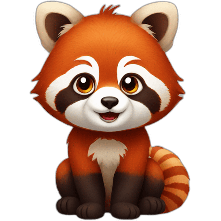 Red panda emoji