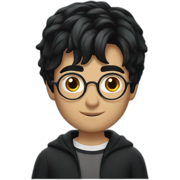 Harry potter black hair emoji