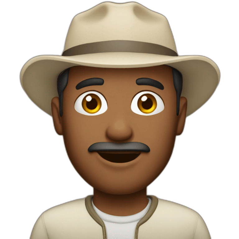 Sahara man emoji