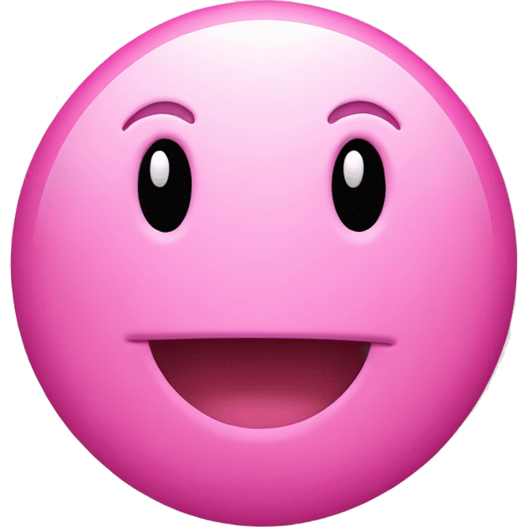 A smiley face with a pink boe emoji