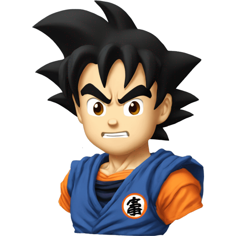 Goku from dragon ball z emoji