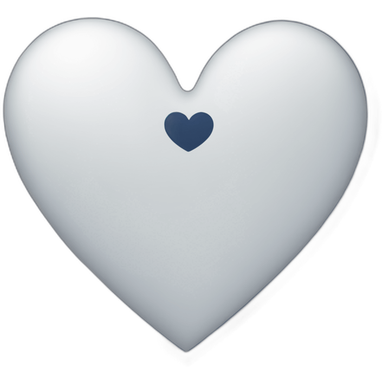 navy heart emoji