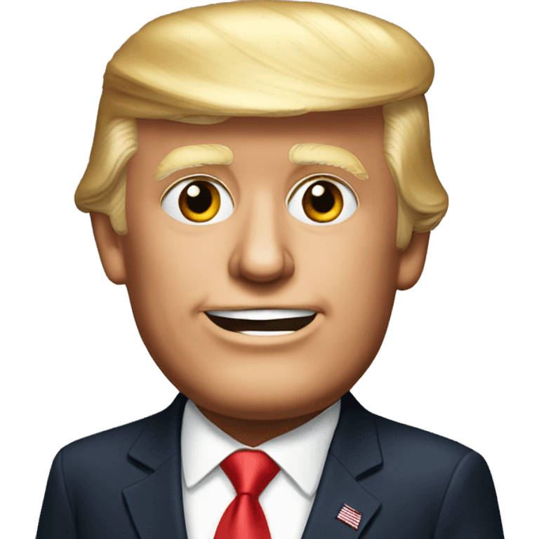 President Donald Trump emoji