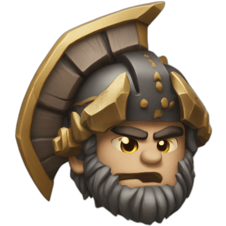 Clash of clan barbarian king emoji emoji