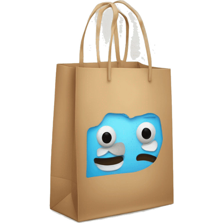 Shopping bag emoji