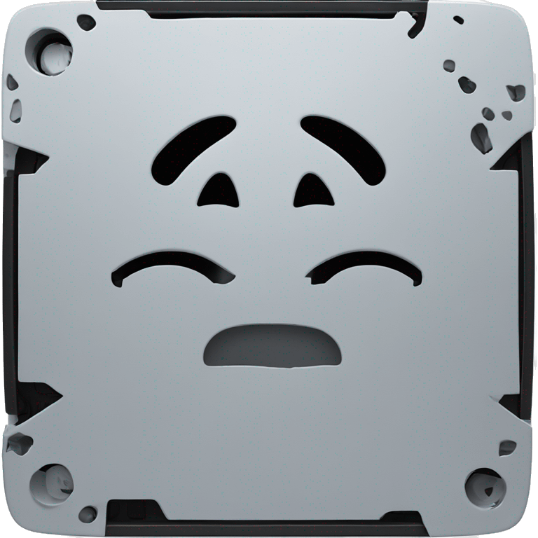 Broken Mac mini server emoji