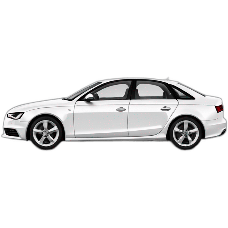 audi a4 white emoji