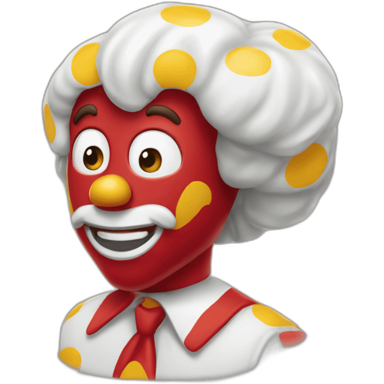 Ronald McDonald emoji