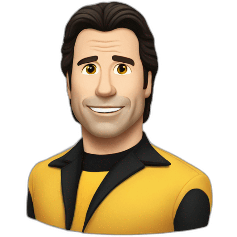 John Travolta lost emoji