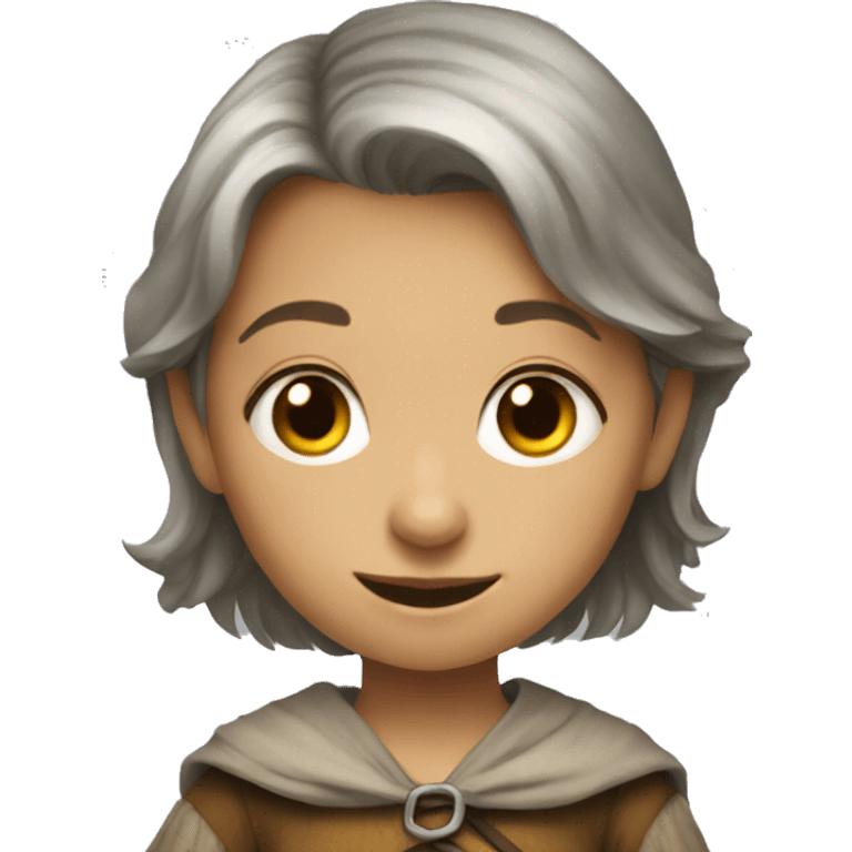 female child hobbit emoji