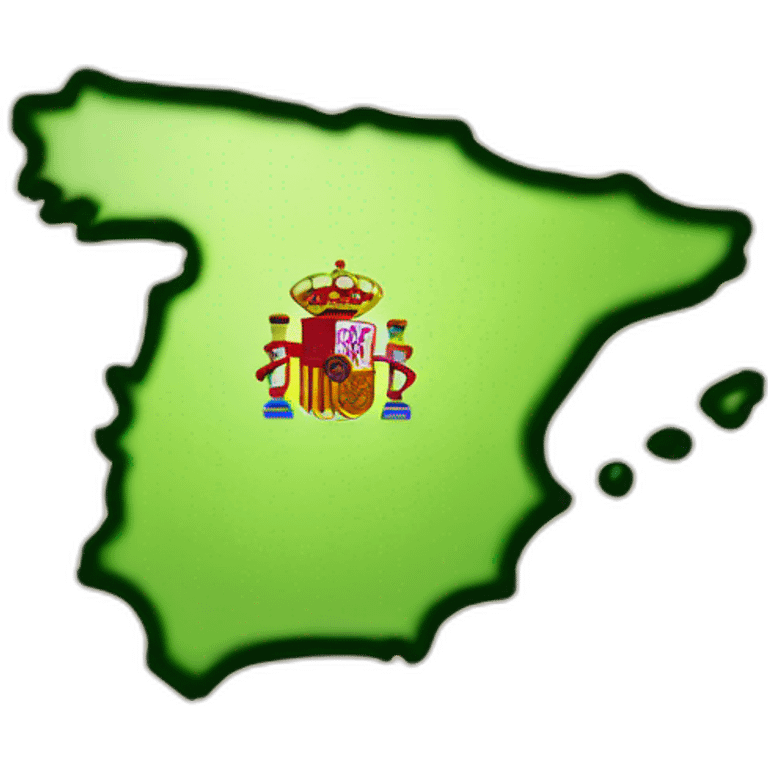 Spain map icon emoji