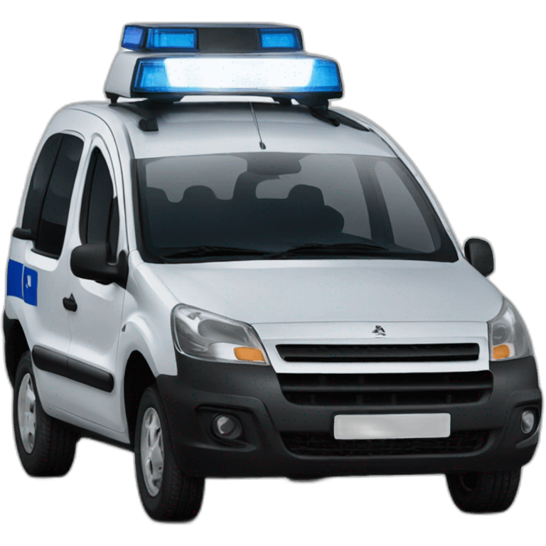 Peugeot-partner police emoji