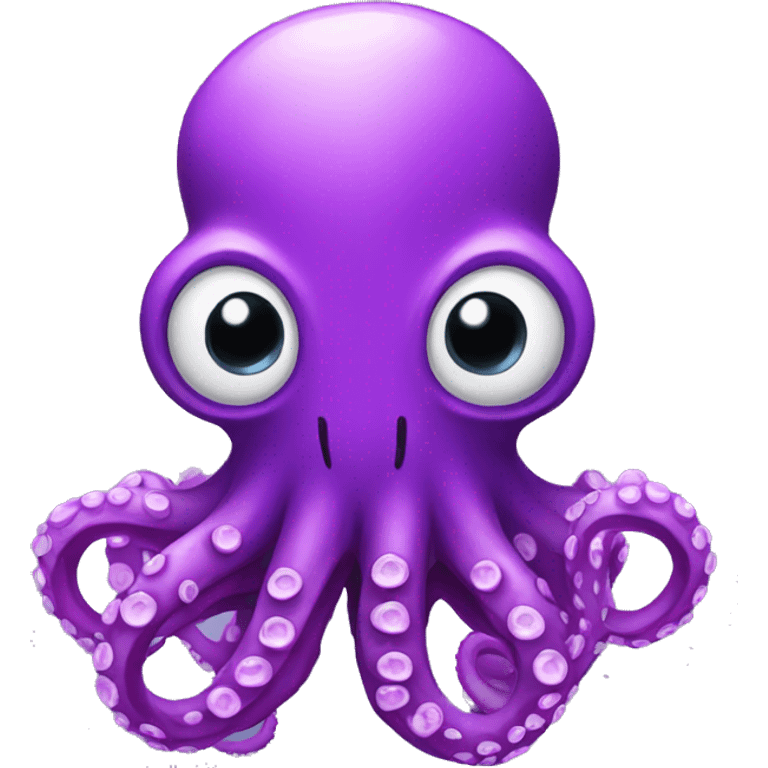 purple octopus gaming emoji