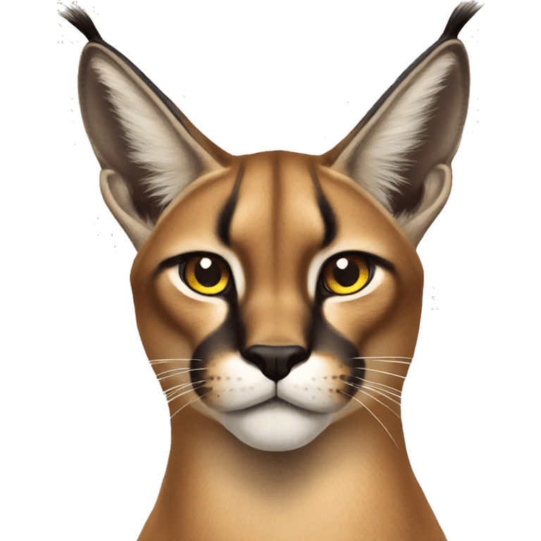 Caracal being annoyed emoji