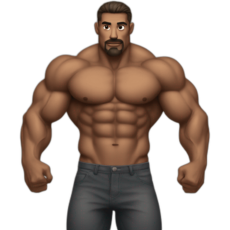 sexy muscular emoji