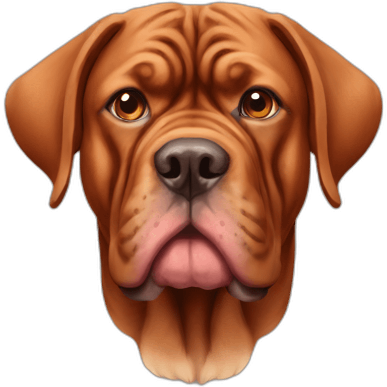 french mastiff dog emoji