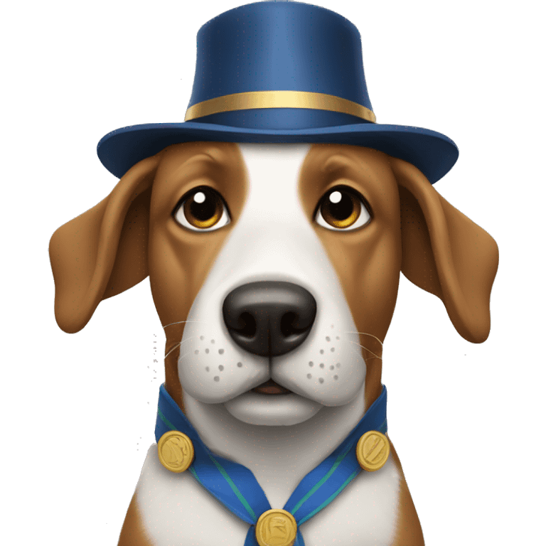 Dog mayor  emoji